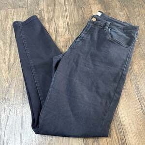 KanCan Jeans Womens Size 30 Black Mid Rise Skinny Ankle Stretch Jeans